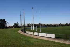 Intrack football goal post project City of Casey