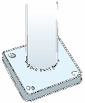 flag-pole-flange-base