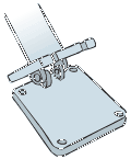 flag-pole-hinged-base