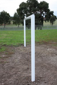 Intrack Soccer goal fabrication