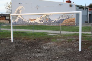 Installation of Intrack Soccer Goal Post