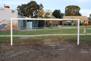 Intrack Soccer Goal Post manufacture